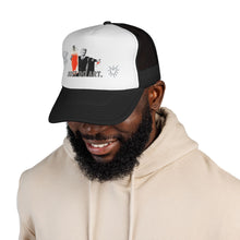 Load image into Gallery viewer, Just Do Art 10 Crack Commandments Trucker Cap