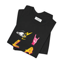Load image into Gallery viewer, Eye Love LA Black Tee