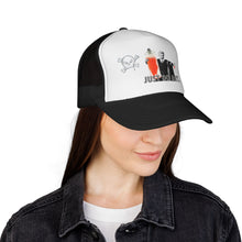 Load image into Gallery viewer, Just Do Art 10 Crack Commandments Trucker Cap