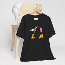 Load image into Gallery viewer, Eye Love LA Black Tee