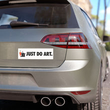 Load image into Gallery viewer, Just Do Art. Car Bumper Magnet