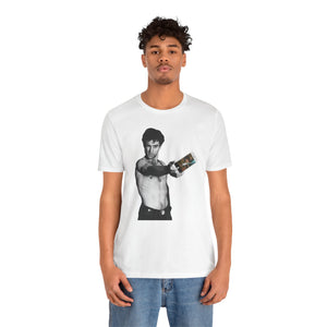 Travis vs. Jules Taxi Driver vs. Pulp Fiction Mashup White Tee