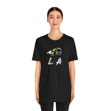 Load image into Gallery viewer, Eye Love LA Headphones Black Tee
