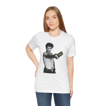 Load image into Gallery viewer, Travis vs. Jules Taxi Driver vs. Pulp Fiction Mashup White Tee
