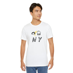 Eye Love NY Headphones White Tee