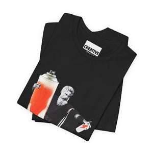 Just Do Art. 10 Crack Commandments Black Tee