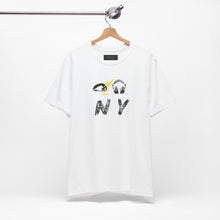 Load image into Gallery viewer, Eye Love NY Headphones White Tee
