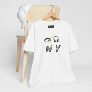 Eye Love NY Headphones White Tee